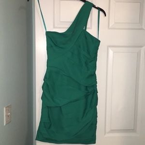 Beautiful teal green BCBG cocktail dress